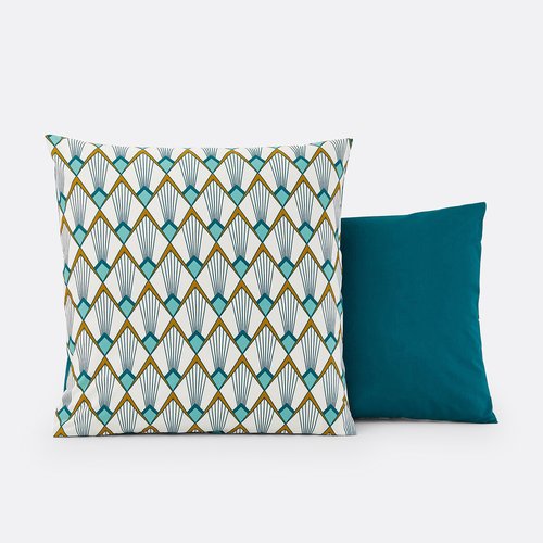 Edinburgh Color Geometric Pillow