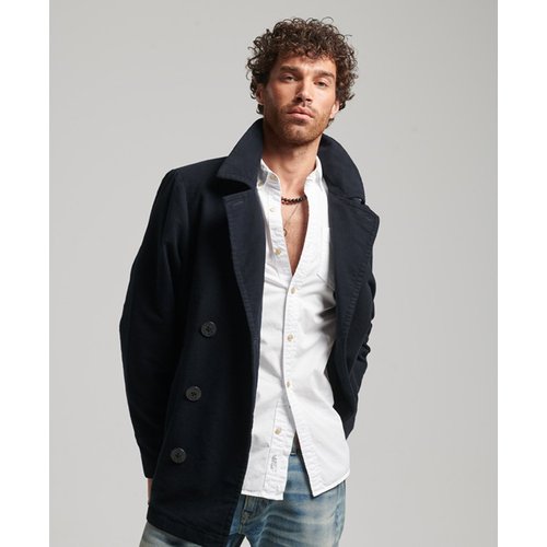Caban en moleskine merchant store Superdry La Redoute