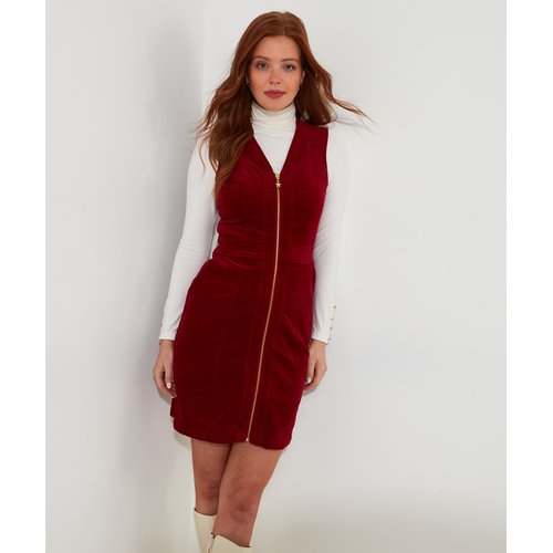 Robe chasuble velours cotele outlet