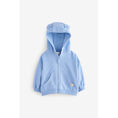NEXT Sweat à Capuche Sport Zippé En Coton Majoritaire - Confort Et Style Décontracté