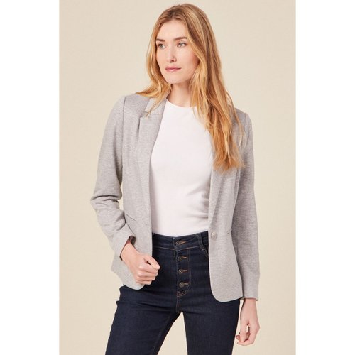 Veste blazer droite gris clair Bonobo La Redoute