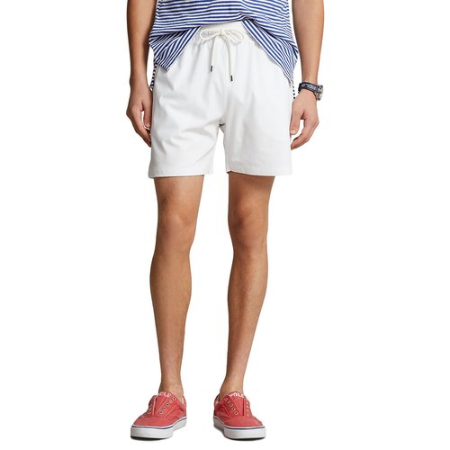 White polo swim shorts top