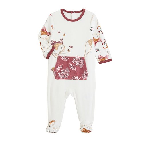 Pyjama bebe en velours AMAYA