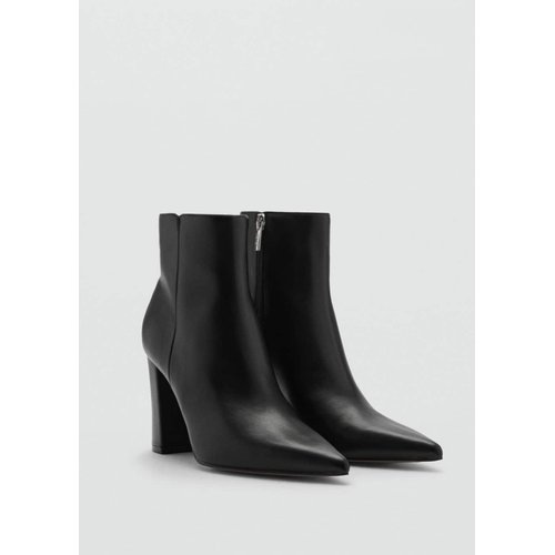 Bottines pointues a talon Mango La Redoute
