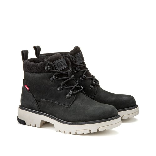 Boots en nubuck solvi ankle noir Levi s La Redoute