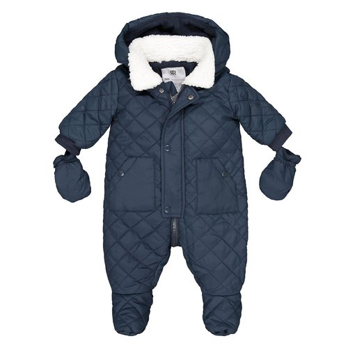 Combipilote capuche bleu marine La Redoute Collections La Redoute