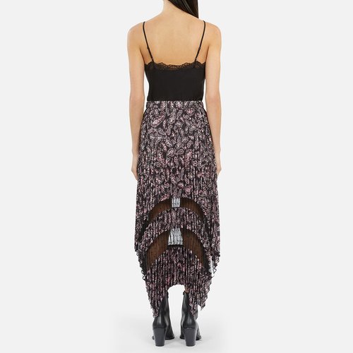 Jupe longue plissée the kooples hot sale