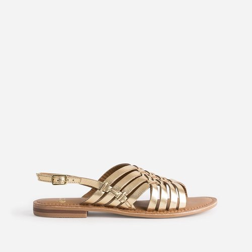 Sandales plates ninon. dore Eram La Redoute