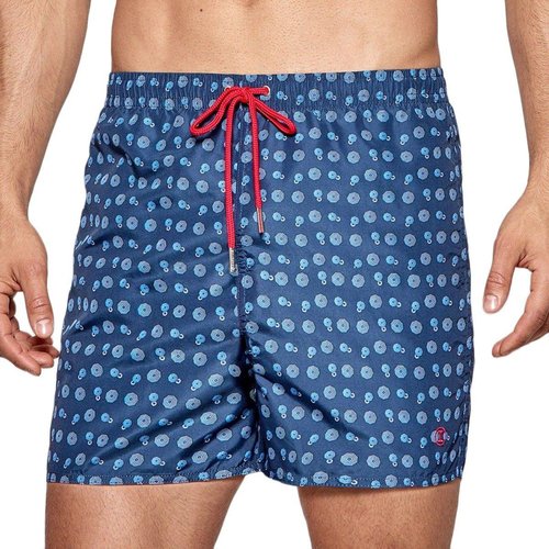 Maillot de bain short imprime parasols fallonica bleu Impetus Beachwear La Redoute