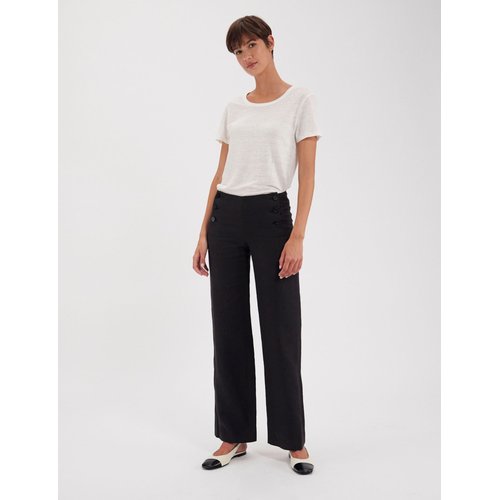 Pantalon gabriel noir Ines De La Fressange Paris La Redoute