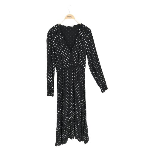 Robe longue tres bon etat noir Zara La Redoute