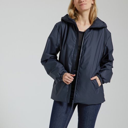 Lohja waterproof jacket navy blue Rains La Redoute