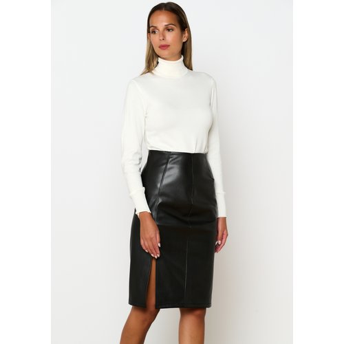 Jupe crayon en similicuir Lolaliza La Redoute