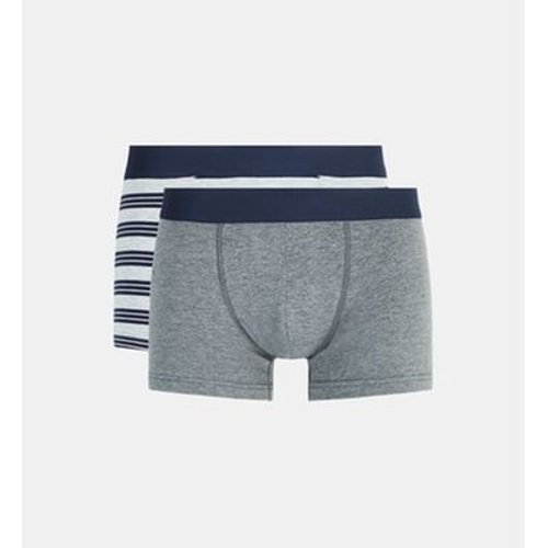 Lot de 2 boxers moxies coton stretch melange Galeries Lafayette La Redoute