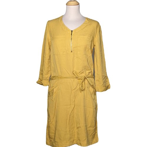 Robe courte tres bon etat jaune Cache Cache La Redoute