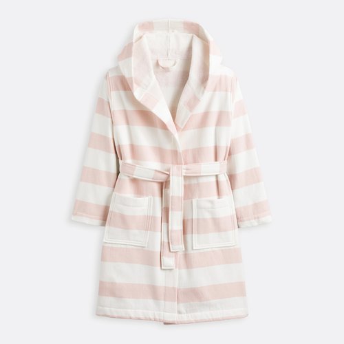 Sensei Accappatoio In Spugna Di Cotone Per Bambino Con Cappuccio - Taglia 2 Anni, Bianco, 450 G/m², Morbido E Assorbente, Lavabile A 60°