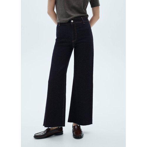 Jean style jupe culotte catherin taille haute bleu Mango La Redoute