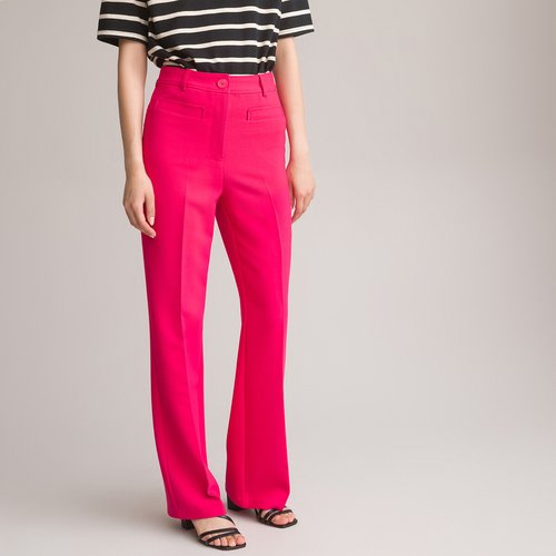 Pantalon flare rosa fucsia La Redoute Collections La Redoute