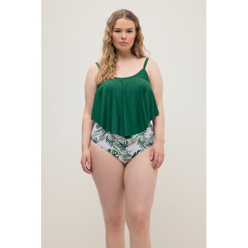 Bas de maillot de bain a taille haute blanc casse Studio Untold La Redoute
