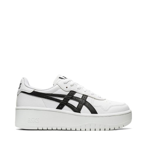 Asics white black online