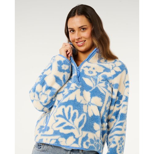 Napapijri T-IAATO HZ - Sweat polaire - blu mazarin/bleu marine