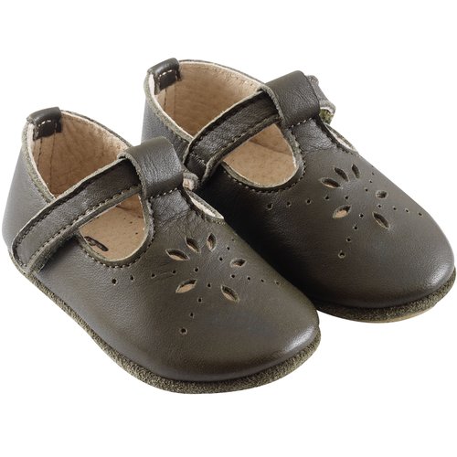 Salome cuir souple vert Tichoups La Redoute
