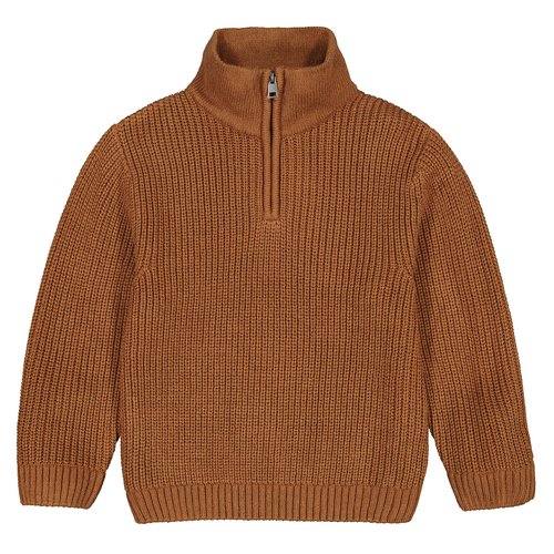 Half Zip Jumper Sweater in Chunky Knit