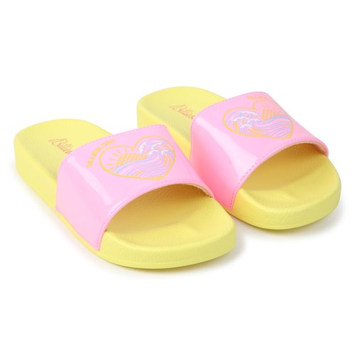 Adilette jaune fluo shop