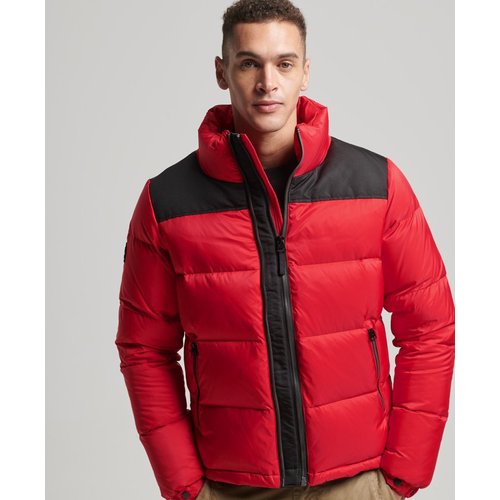 Doudoune superdry rouge online
