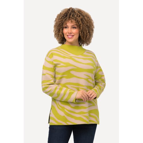 Pull col roulé jaune outlet