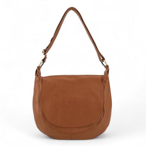 Sac bandouliere en cuir graine italien big citizen Oh My Bag La Redoute