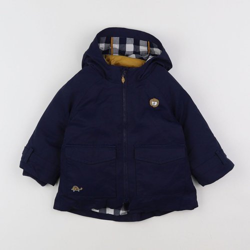 Parka tres bon etat bleu Sergent Major La Redoute