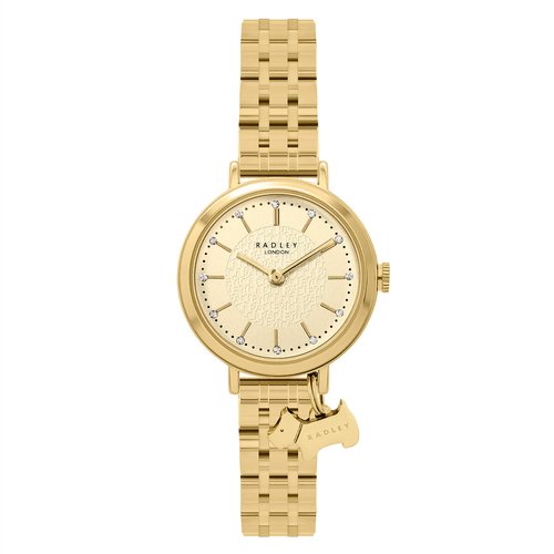 Rose gold link watch sales