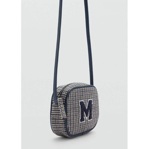 Sac combine pied de poule gris Mango Kids La Redoute