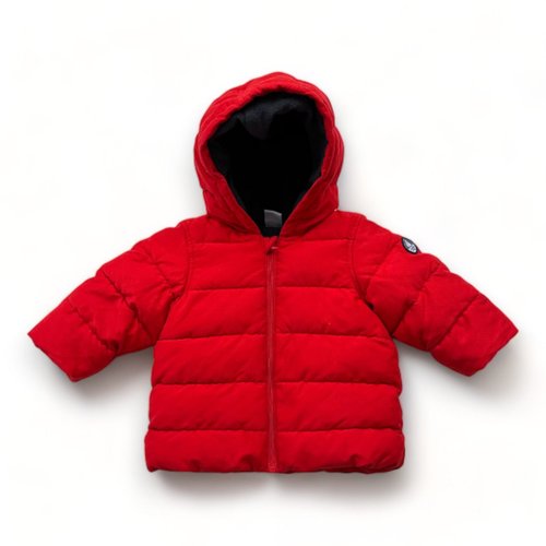 Doudoune tres bon etat rouge Petit Bateau La Redoute