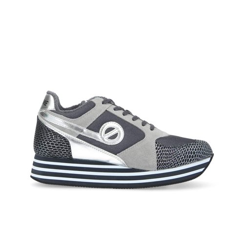 Baskets a semelle compensee parko jogger gris No Name La Redoute