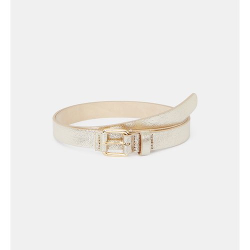 Ceinture Fine Hicat Croute De Cuir