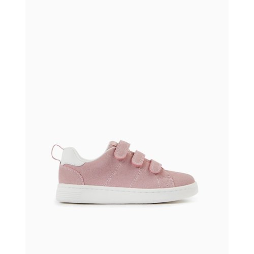 Baskets pour bebe fille rose clair Zippy La Redoute
