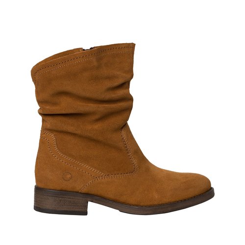 Suede mid calf boots Tamaris La Redoute