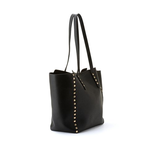 Zara reversible studded tote bag black outlet