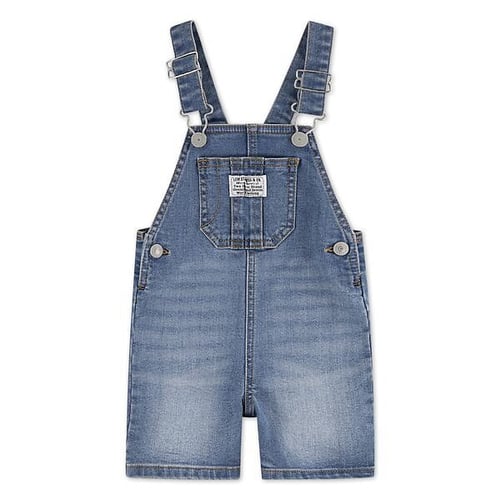 Salopette effet jean pour bébé garçon Gris - 12 mois Salopette effet jean pour bébé garçon Gris - 12 mois