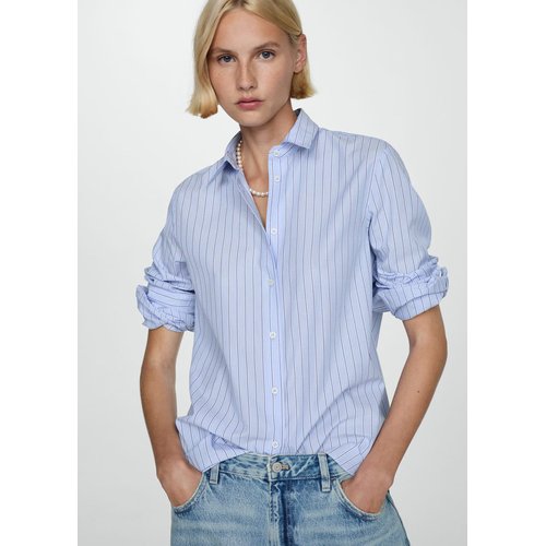 Chemise rayée femme mango best sale