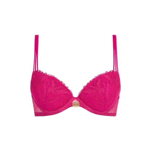 Soutien-gorge Push-up Aubade Magic Blossom 95D (80D EU) - Rose Poudré, Neuf Avec étiquettes