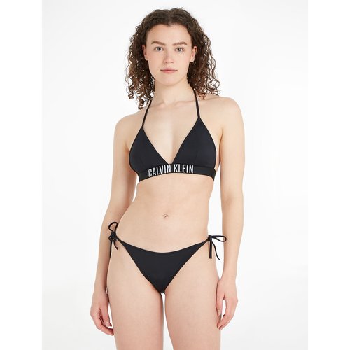 Calvin klein black bikini top clearance