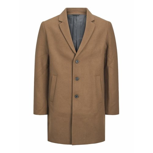 Long coat brown Jack Jones La Redoute