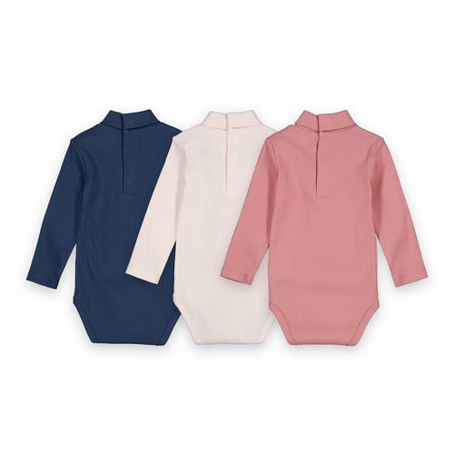 Body Col Roulé Manches Longues Femme – Extensible Imprimé Élégant, Confort Danse & Gymnastique P&R Dancewear