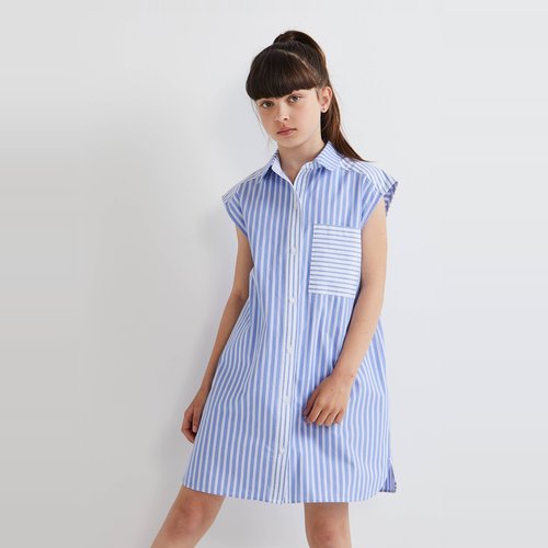 Robe rayee sans manches en coton bio vareuse Monoprix La Redoute