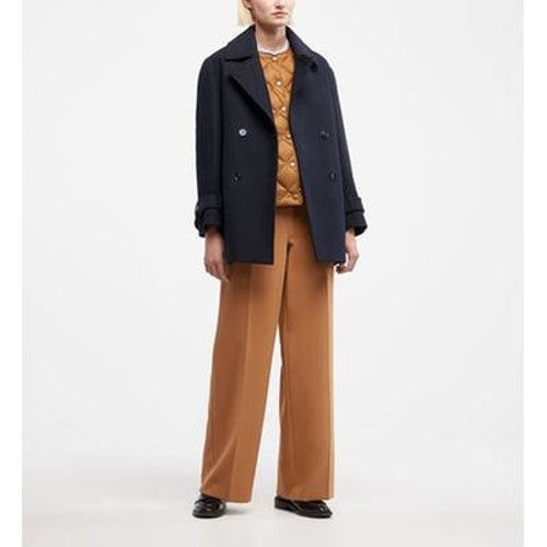 Manteau caban pakita court laine melangee bleu marine Jodhpur La Redoute