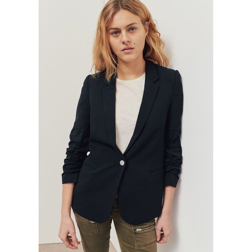 Veste tailleur en crepe noir Ikks La Redoute