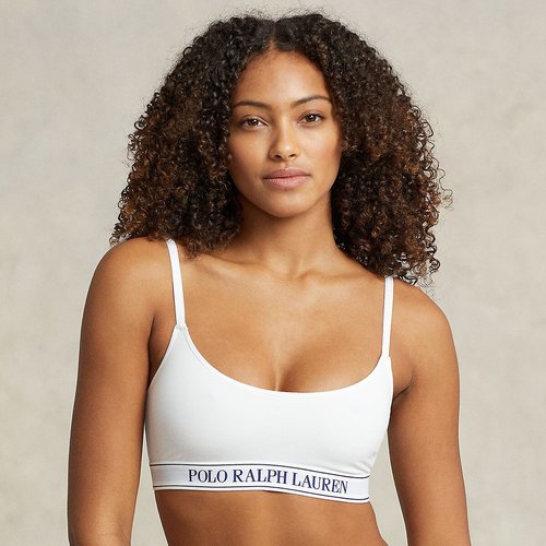 Essentials non underwired bralette in cotton Polo Ralph Lauren La Redoute
